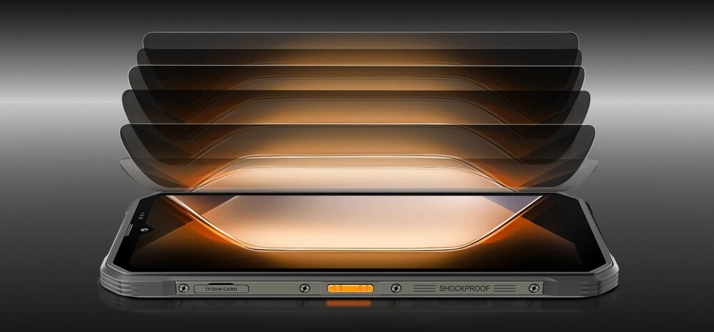 Blackview FORT 100 ekran 6.56 IPS HD plus 90Hz jasność 450 nitów