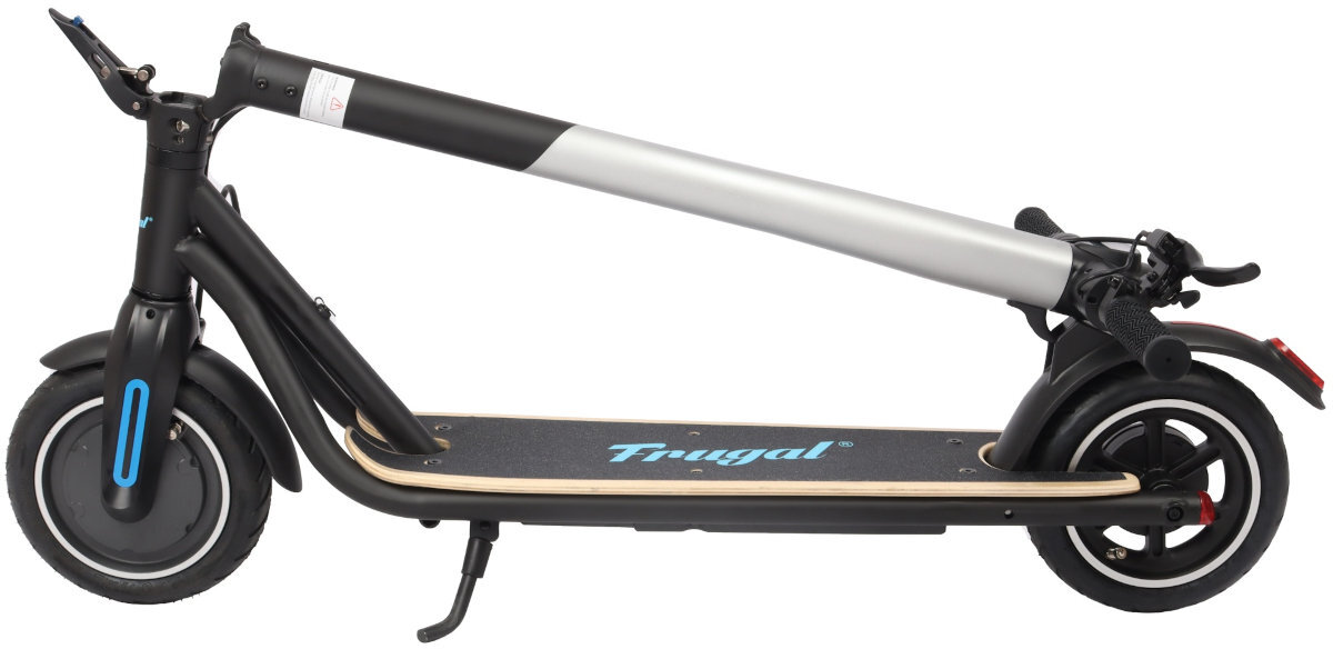 HULAJNOGA ELEKTRYCZNA FRUGAL IMPULSE SREBRNO-CZARNY zaplanowana budowa w kazdym centymetrze