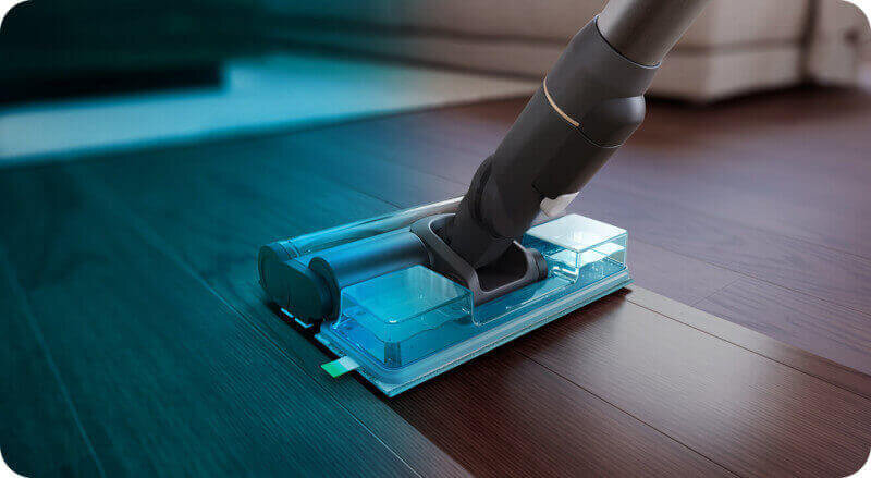 Jednoczesne mycie i odkurzanie