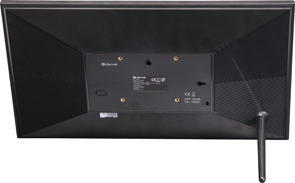 Ramka cyfrowa DENVER Frameo PFF-1503B Czarny pamięć pojemność gniazdo karty pamięci porty