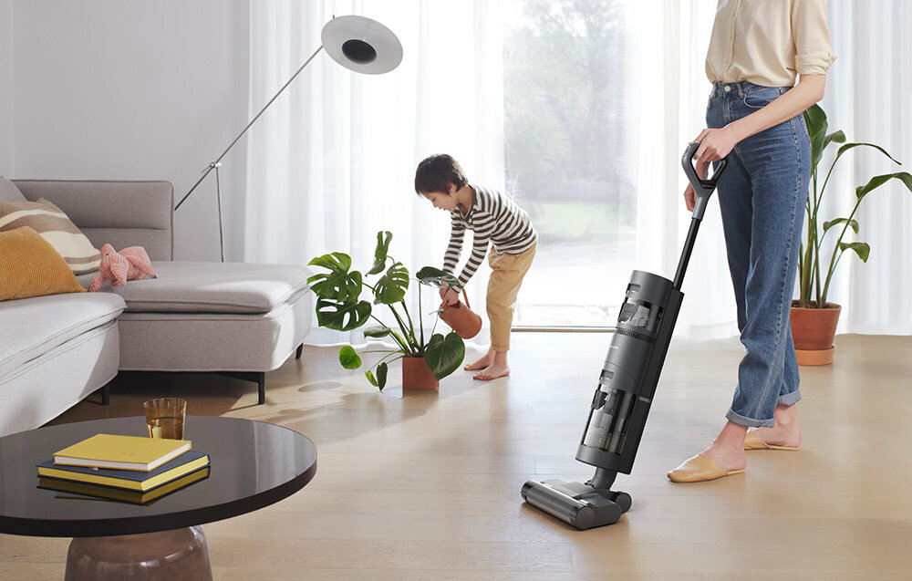 Bezprzewodowy odkurzacz pionowy Dreame H12 Core 2 tryby pracy wydajny akumlato Tryb automatyczny tryb ssania pojemnosc