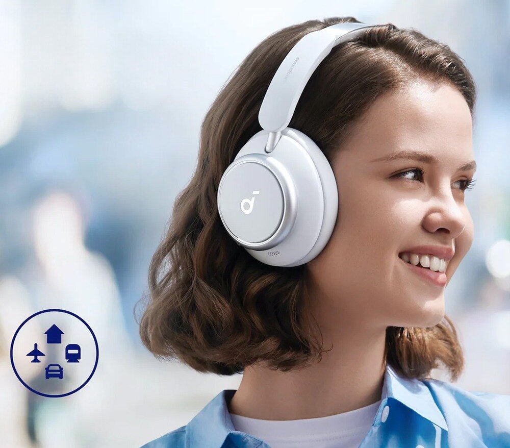 Głośnik mobilny Soundcore Space Q45 redukcja hałas precyzja