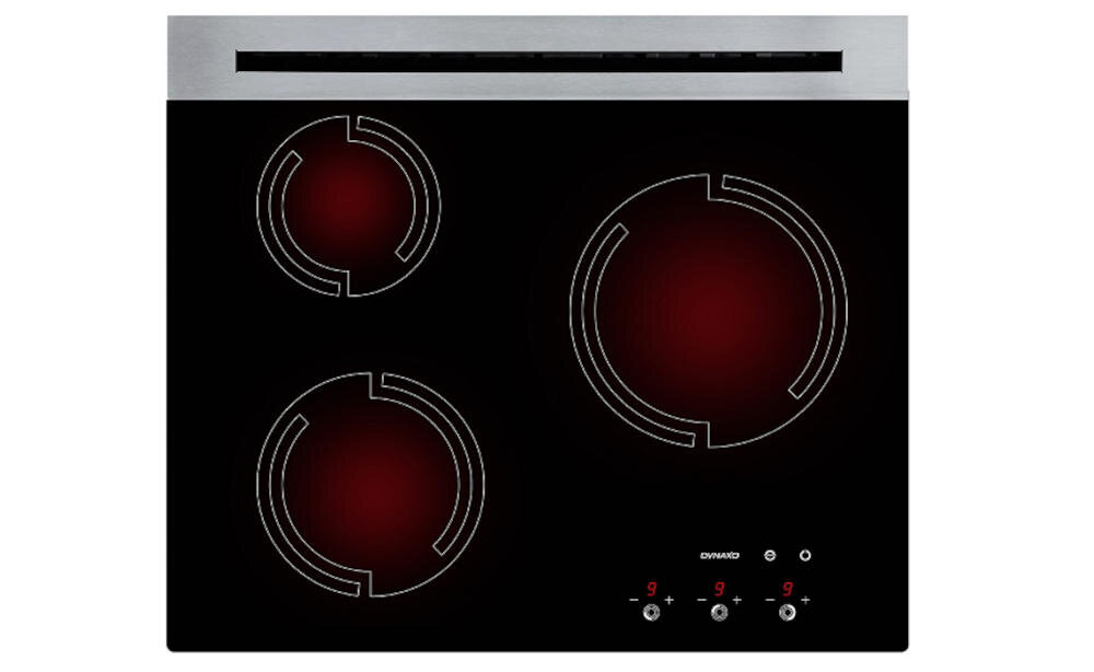 DYNAXO DynaCook X3 płyta gazowa gaz szkło ceramiczne temperatura bezpiecznie