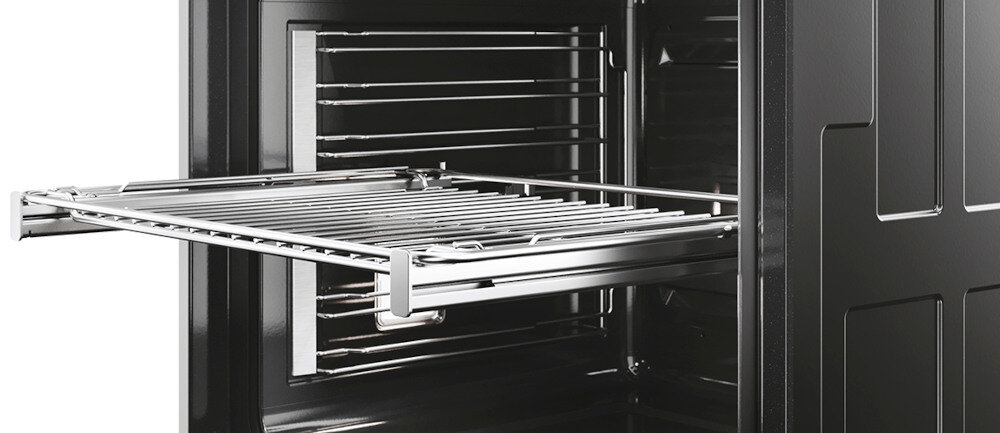 PIEKARNIK HAIER H6 ID46G3HTB prowadnice teleskopowe wysuwanie wygoda kontrola bezpieczeństwo