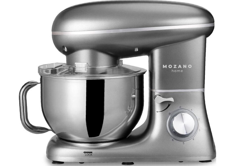 Robot kuchenny planetarny MOZANO Rob 01 1400W Szary stabilna cicha praca moc pojemnosc naped system planetarny