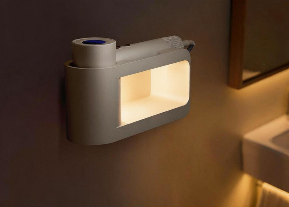 Suszarka INOLY MultiDry Pro ICS02W Biały 1600W dwa zadania wysuszyć włosy oraz dłonie automatyczna suszarka do rąk