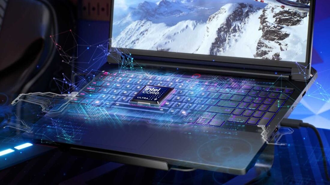 Laptop LENOVO Legion Pro 7 - Laptop LENOVO Legion Pro 7 z Intel Core Ultra, stworzony dla graczy i profesjonalistów. Intel Core Ultra Thunderbolt 4 