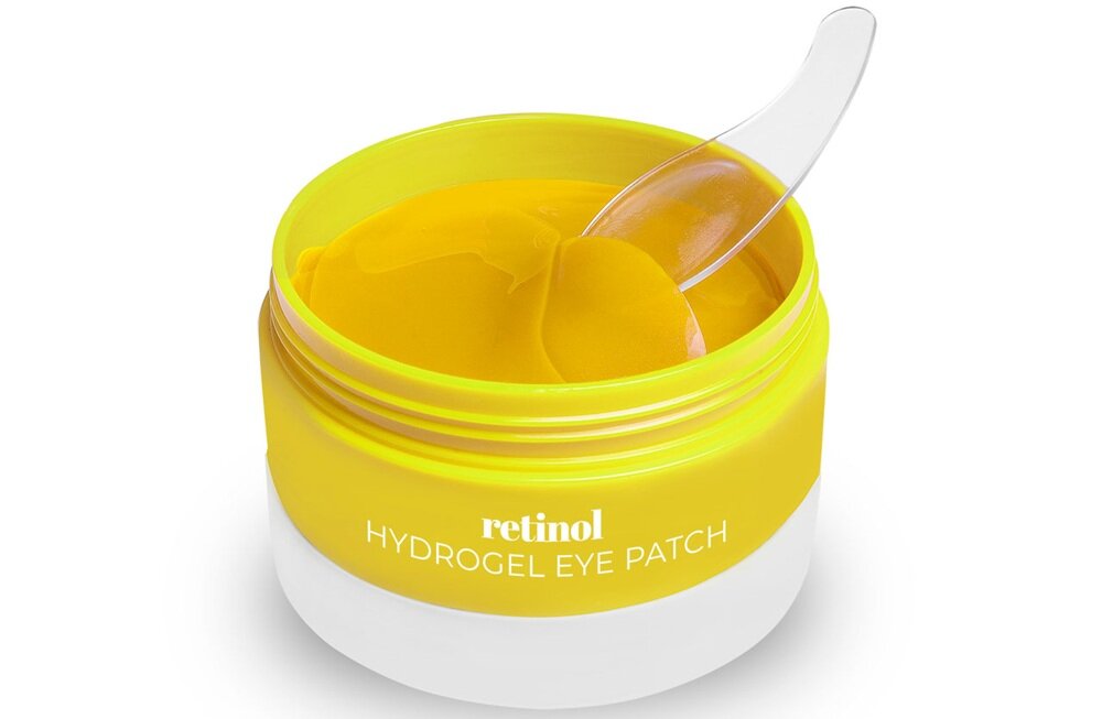 Płatki pod oczy CLAVIER Bright Look Retinol 60 szt. wsparcie regeneracji, nawilżenie, miększa i wygładzona skóra