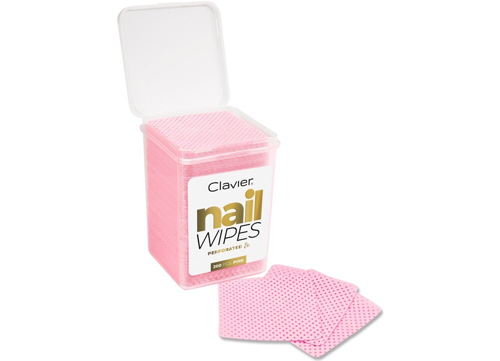 Waciki bezpyłowe CLAVIER 200 szt. kv początek opisu