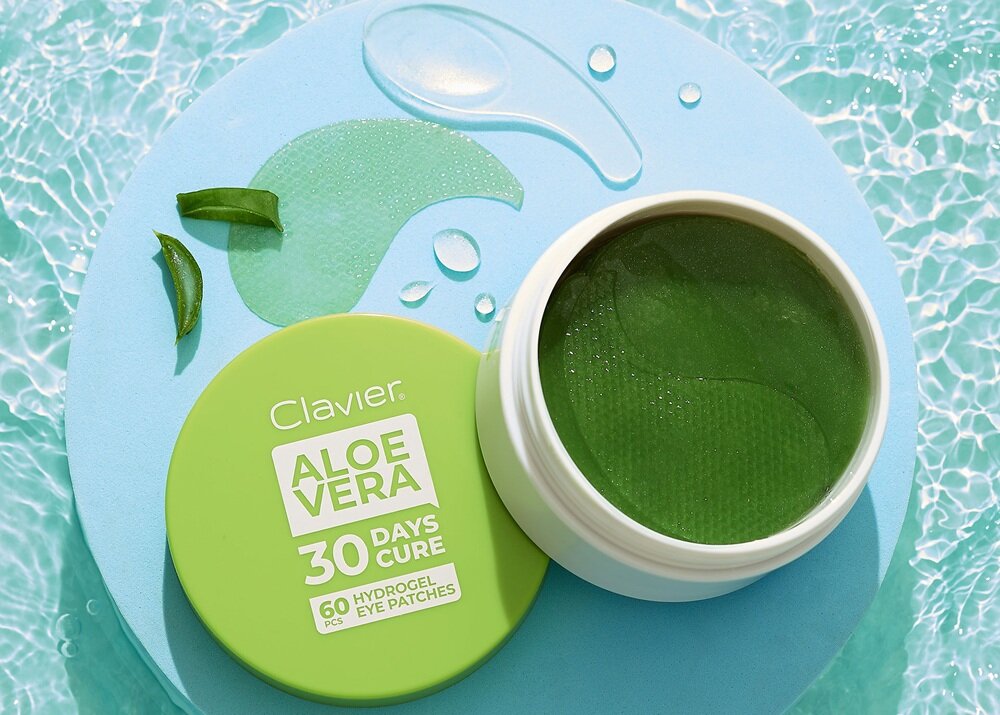 Płatki pod oczy CLAVIER Bright Look ALOE 60 szt. kv początek opisu