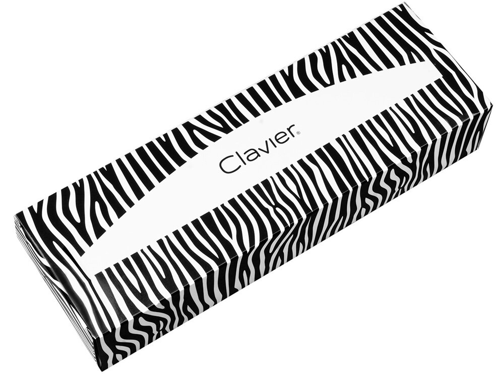 Pilnik do paznokci CLAVIER Zeberka Łódka 100-180 10 sztuk kształt łódki, dopasowuje się do kształtu paznokcia, do trudno dostępnych miejsc