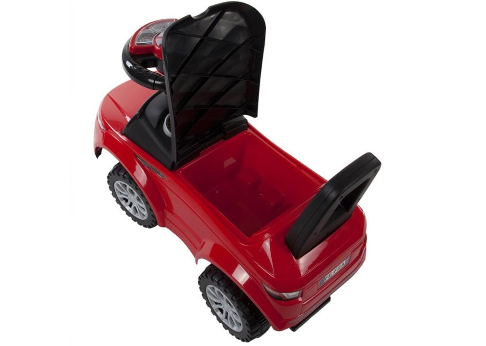 Jeździk SUN BABY J05.027.0.1 schowek siedzisko mozliwosci dodatki przechowywanie