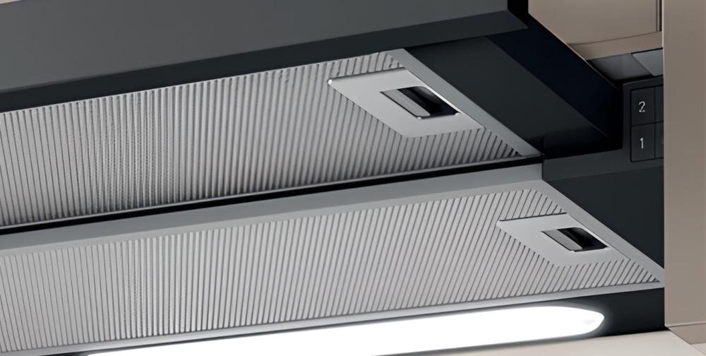 ELICA Elite 14 Lux BL A okap szerokość kuchnia kolorystyka stal nierdzewna trwałość powłoka przyciski sterowanie tryb praca oświetlenie ledowe głośność