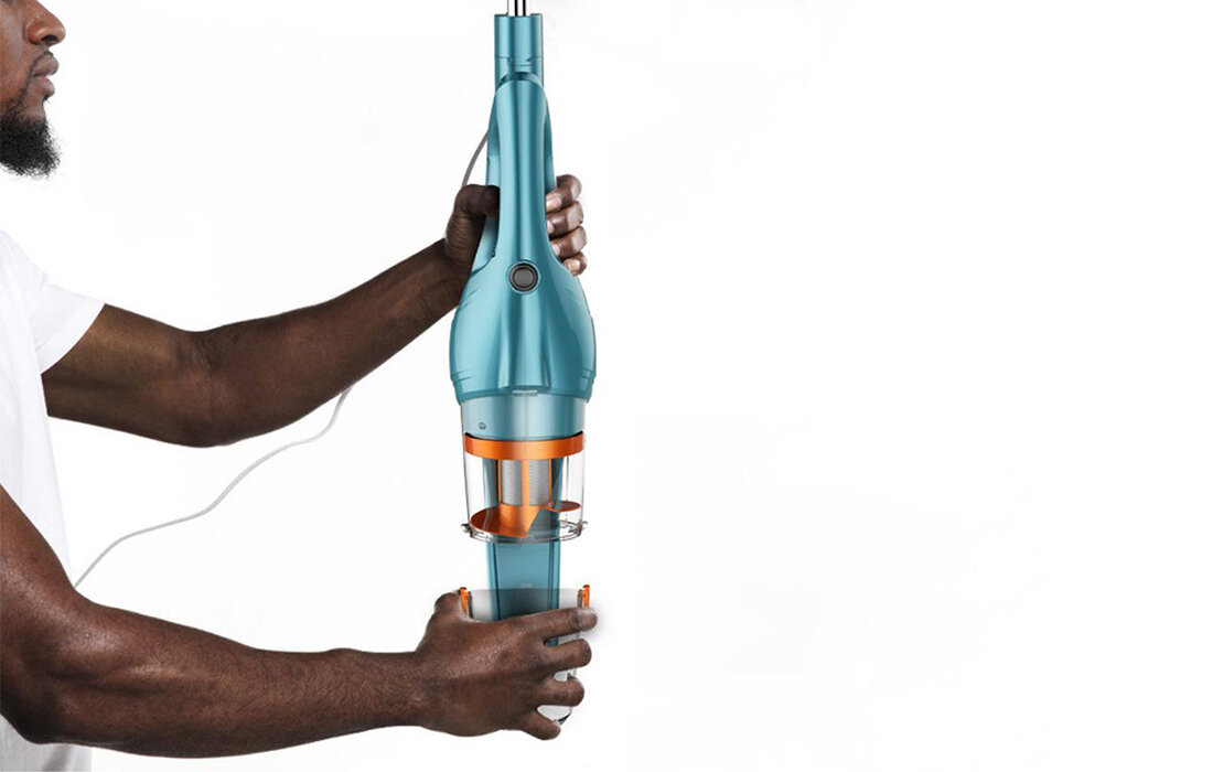 Odkurzacz DEERMA DX900 wygoda uzytkowanie obudowa odporna na uderzenia sprzatanie szybsze i latwiejsze niewielki rozmiar niewielka waga