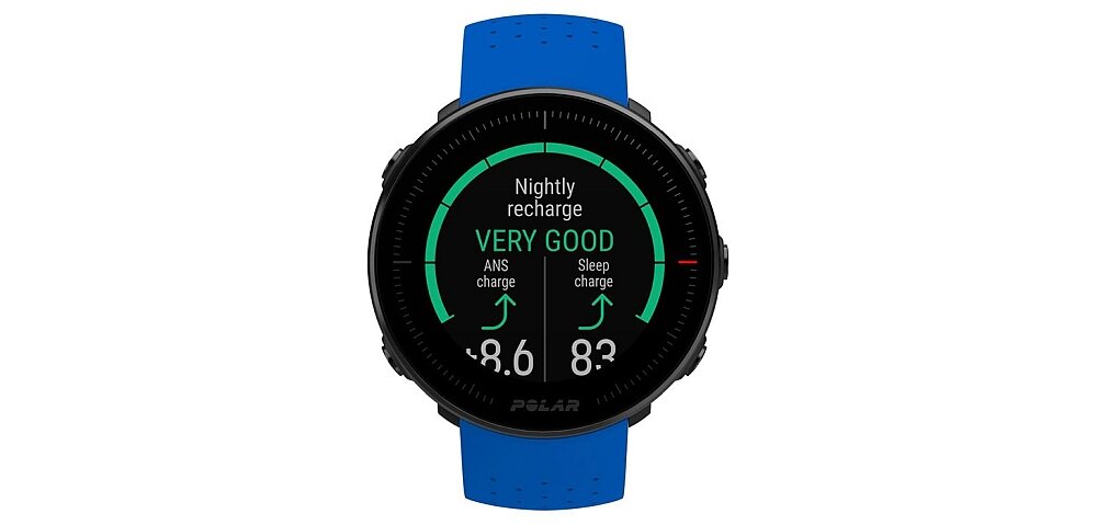 Zegarek sportowy POLAR Ignite odpoczynek stan zdrowia 