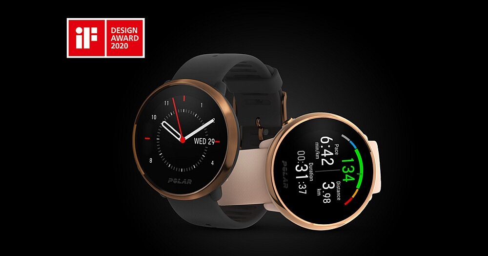 Zegarek sportowy POLAR Ignite obudowa styl kolor pasek 