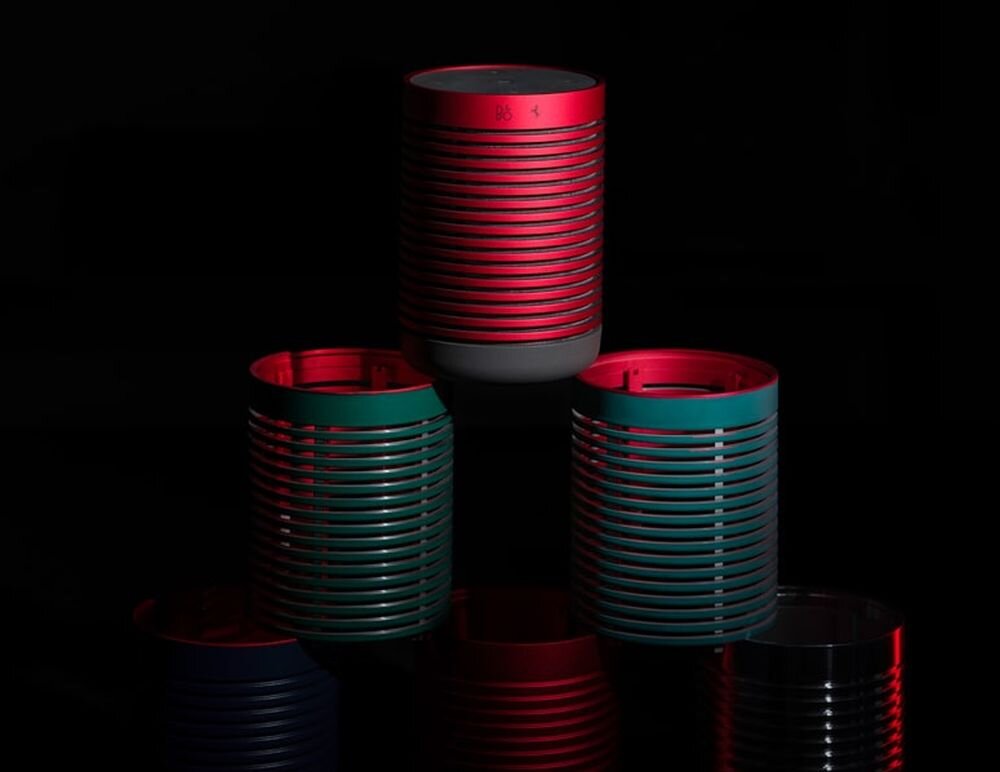 Głośnik mobilny BANG & OLUFSEN Beosound Explore Ferrari Edition design ekskluzywnosc wyglad trwalosc