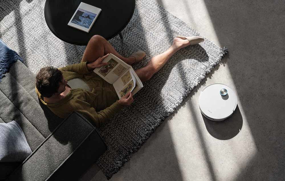 Robot sprzątający DREAME Aqua 10 Ultra Roller Complete Biały Czystość bez wysiłku siła odkurzanie mopowanie i samoopieka Technologia AquaRoll™ rolka mopująca Nawigacja oparta na AstroVision™ sztucznej inteligencji AI, Artificial Intelligence