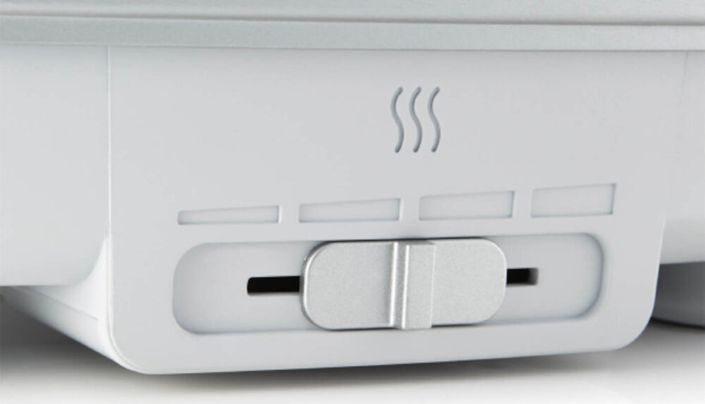 Opiekacz BREVILLE DuraCeramic VST071X Łatwa obsługa na 3 kanapki szybkie przygotowanie posiłki regulacja temperatury dostosowanie potrawa  Wielopoziomowy zawias dostosowanie