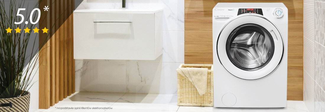 Pralka CANDY RapidO RO41274DWMCT/1- S 7kg 1200 obr swiezosc czystosc zapach innowacyjne technologie