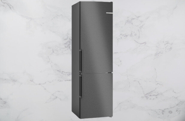 Lodówka BOSCH KGN39VXBT No frost 203cm Ciemny Inox