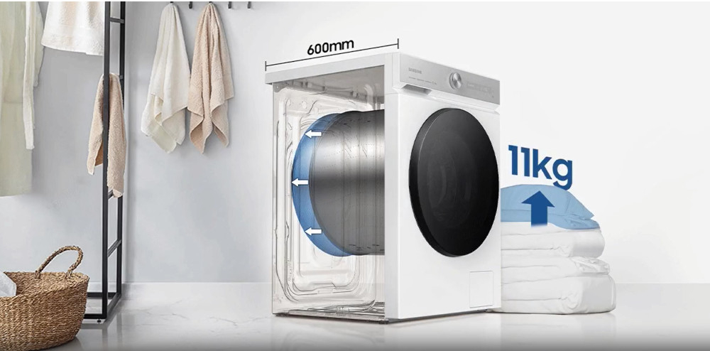 Pralka SAMSUNG WW11DG5B25AHEO AI EcoBubble