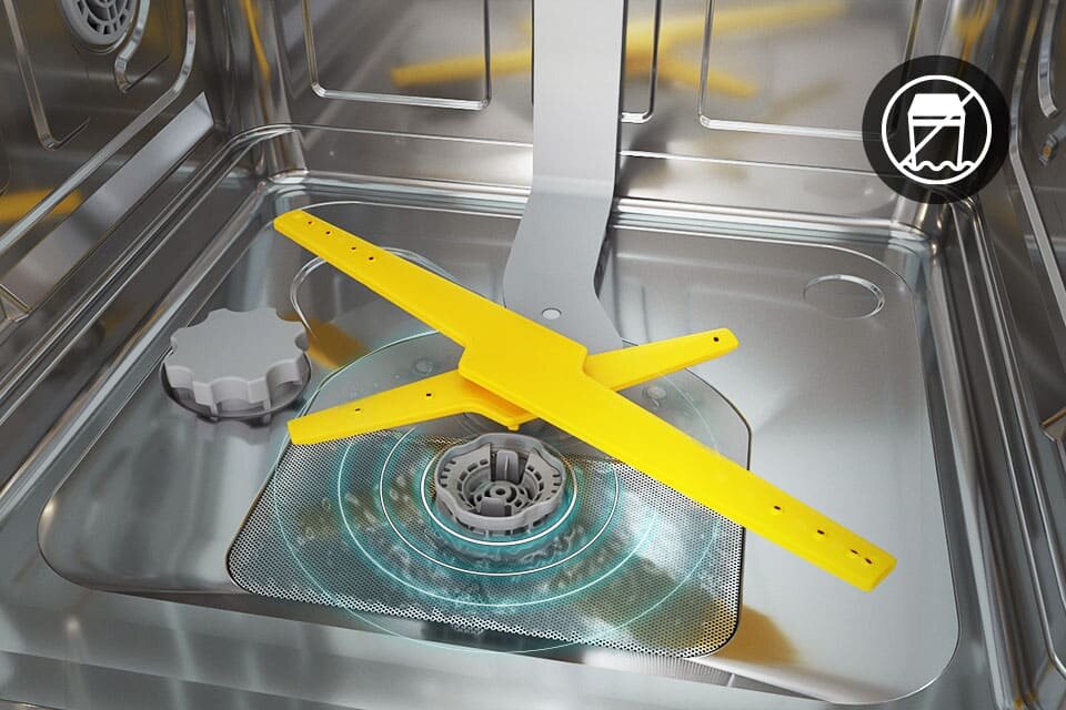 Aqua Stop - Żółte zabezpieczenie pozwalające uniknąć uszkodzeń przez zalanie wodą