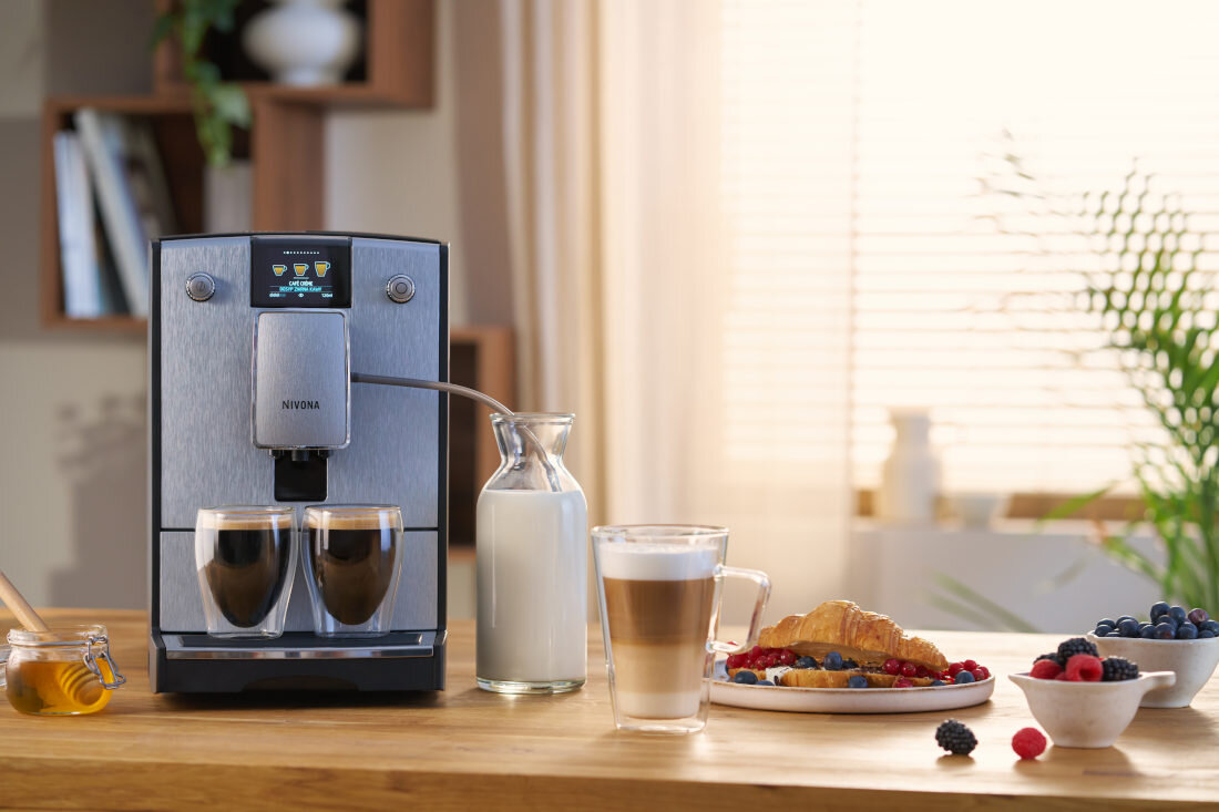 Ekspres NIVONA CafeRomatica 695 Aromat pod pełną kontrolą System Aroma Balance z trzema profilami różne odsłony smaku