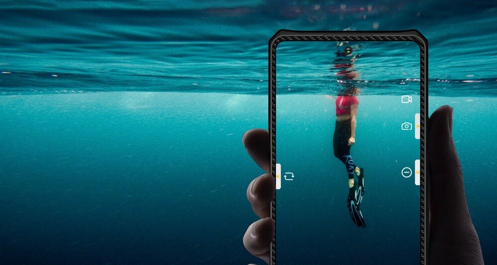 Smartfon IIIF150 Raptor 5G zdjęcie pod wodą, 50-megapikselowy sensor Sony IMX766 przedni aparat 32 MP AI