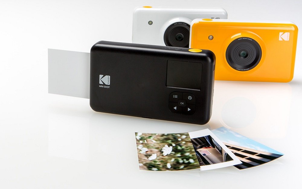 Aparat Kodak Mini Shot łącznośc bluetooth ze smartfonem drukowanie zdjęć