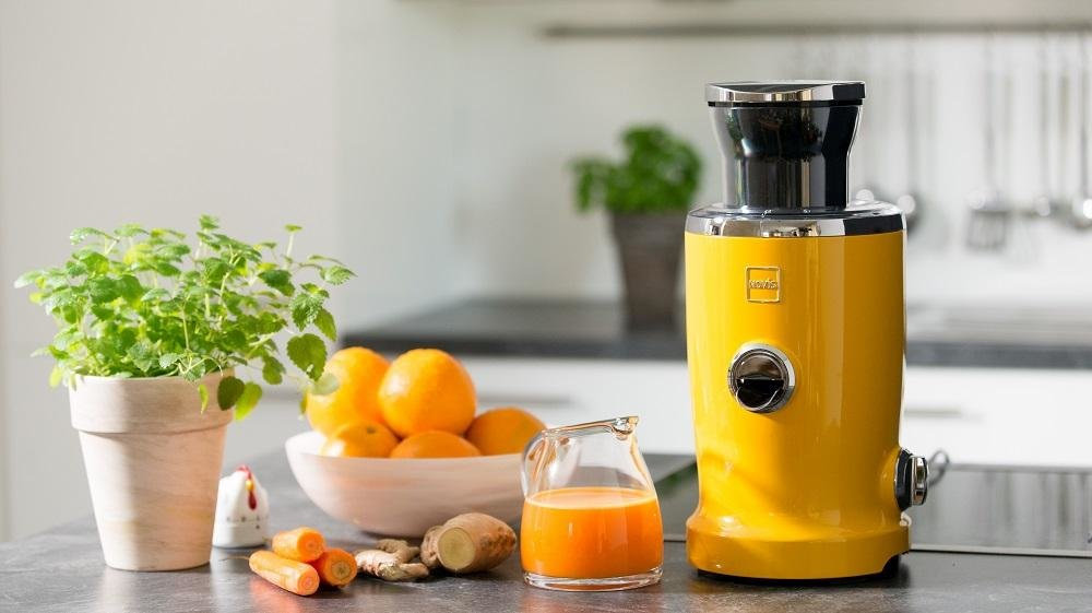 Wyciskarka do soku NOVIS Vita Juicer Czerwony RGULACJA PRĘDKOŚĆI