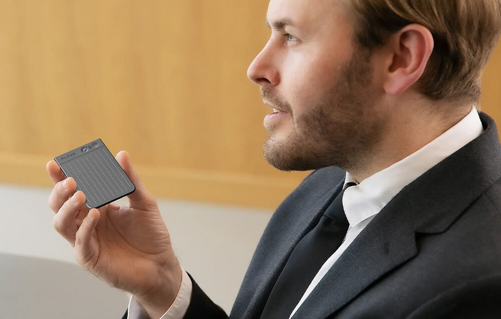 Dyktafon AI PLAUD Note precyzjanagrywanie dokladnosc spotkania rozmowy wydarzenia