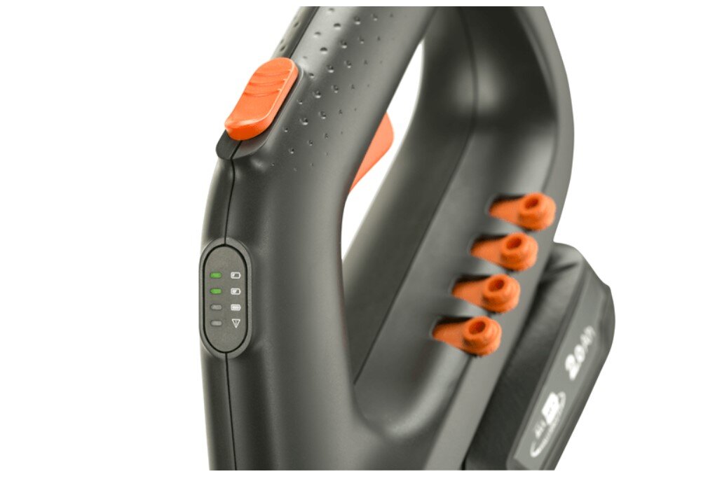 Podkaszarka akumulatorowa GARDENA EasyCut 14700 20 Wskaźnik LED aktualny poziom naładowania akumulatora