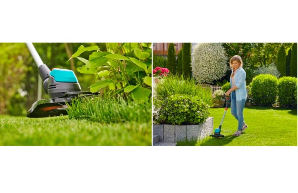 Podkaszarka akumulatorowa GARDENA EasyCut 14700 20 waga łatwość obsługi