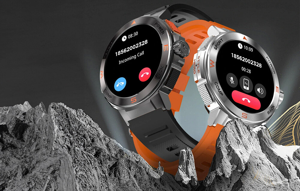 Smartwatch BLITZWOLF BW-AT5 ogromne zegarki w górach   
