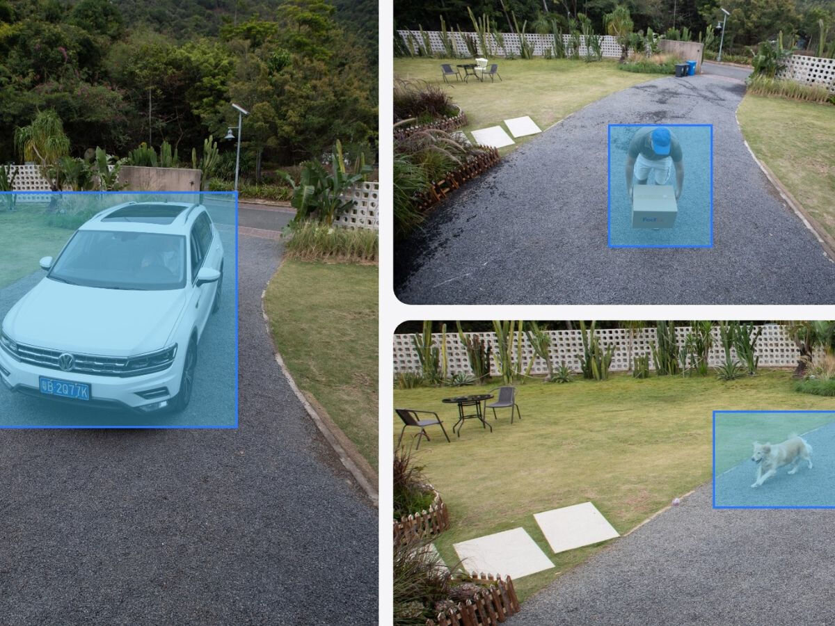 Kamera REOLINK P850 - Inteligentne rozpoznawanie, trzy kadry obrazu, kamera rozpoznająca obiekty