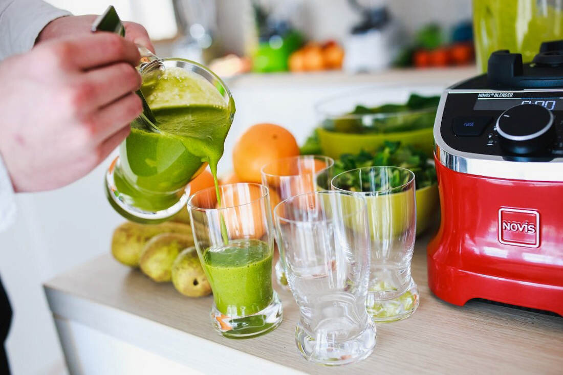 Blender kielichowy NOVIS Pro 880L Czerwony 6 poziomow predkosci kruszenie lodu tryb turbo