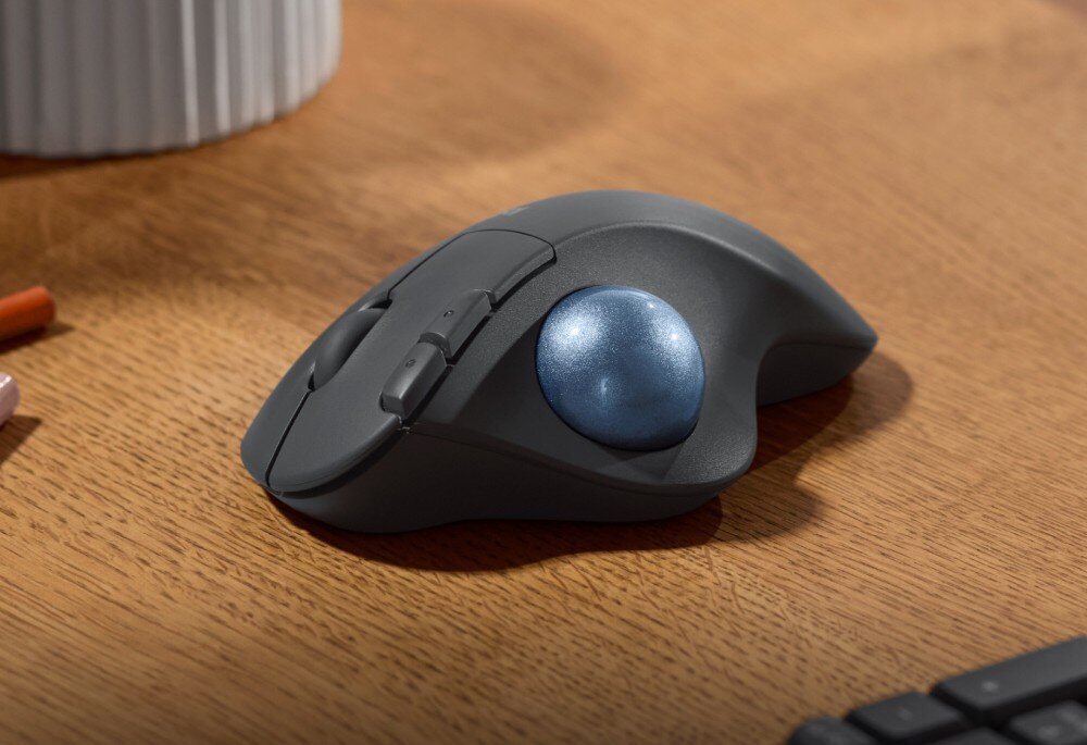 Mysz LOGITECH Ergo M575S Grafitowy śledzenie ruchu rozdzielczość skróty
