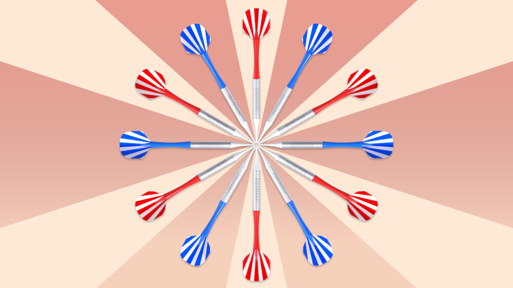 Tarcza do darta FROGGIEX FX-TS-DRT rzutki trafienia lot stabilność równowaga