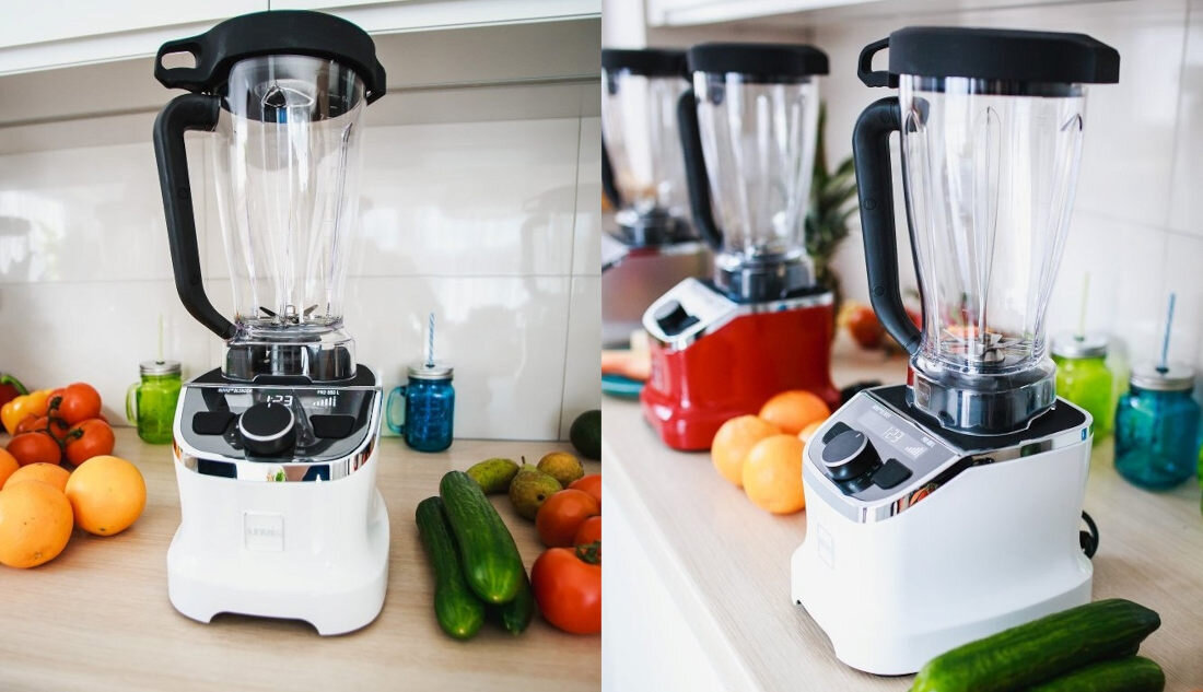 Blender kielichowy NOVIS Pro 880L Bialy Zabezpieczenia Full Safety System czyszczenie