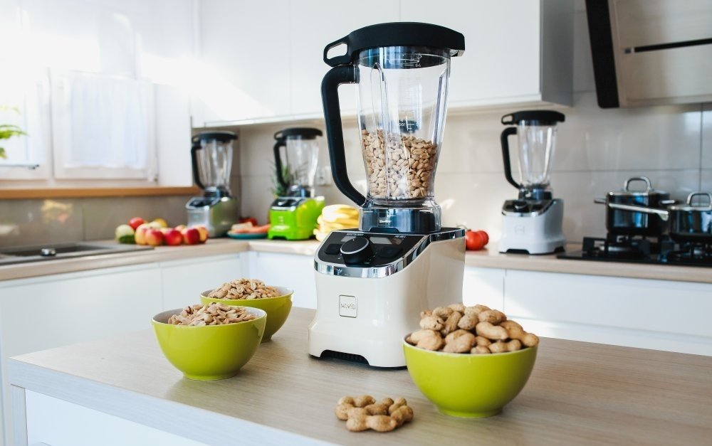 Blender kielichowy NOVIS Pro 880L Kremowy moc 1400 W