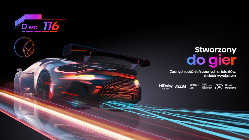 Telewizor HISENSE UXKQ  - gaming