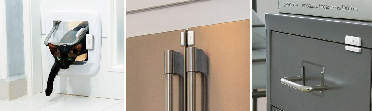 Czujnik ruchu TP-LINK Tapo Smart T110 Sensor ruchu Automatyczne włączanie Bezproblemowe działanie Mnogość ustawień