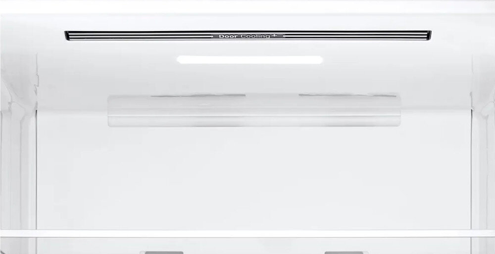 LODÓWKA LG GBV5250CPY wnętrze jasne wszystko widoczne Oświetlenie LED jasne wnętrze oszczędność energii