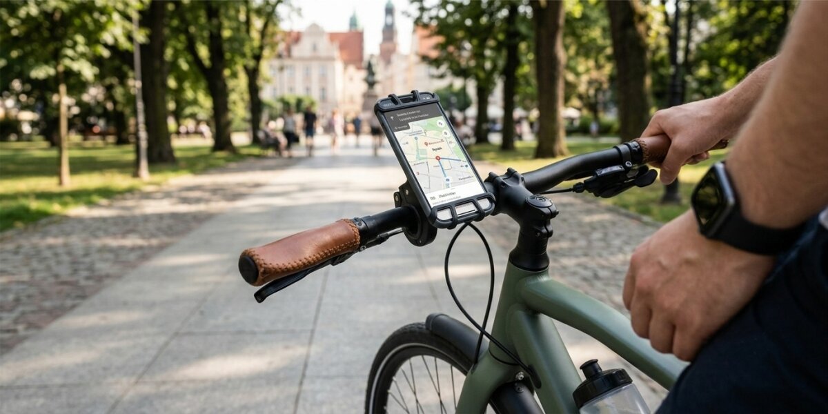 Telefon pewnie na trasie