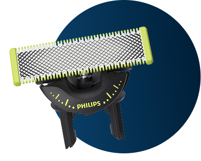 Grafika przedstawiająca trzy wymienne ostrza OneBlade Anti-Friction