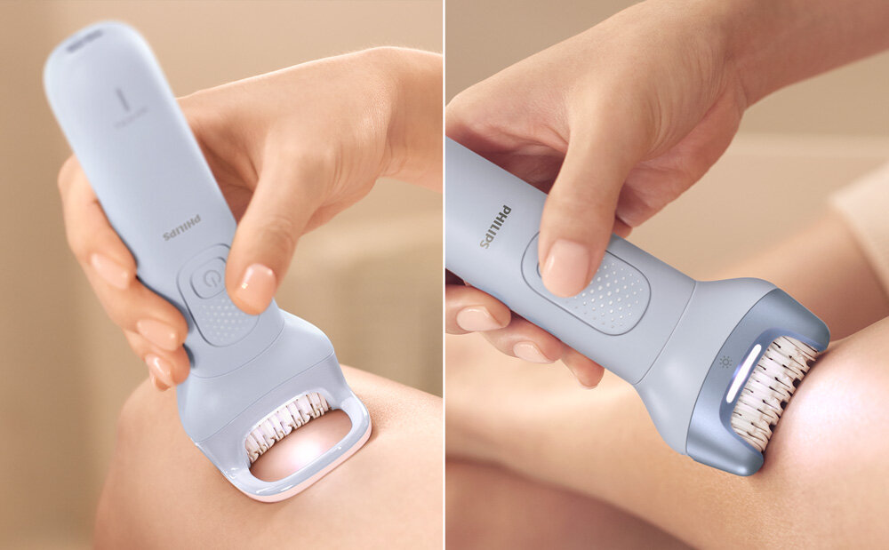 Mężczyzna golący brodę, włosy i klatkę piersiową