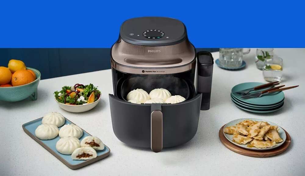 Air Fryer Frytkownica beztłuszczowa PHILIPS NA547-07 kv początek opisu