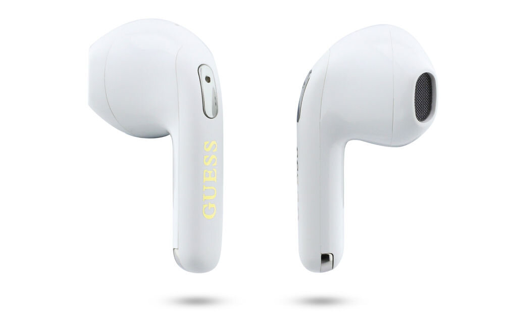 Słuchawki Guess Bluetooth 6 stabilne połączenie mikrofon pasmo 20-20000 Hz, słuchawki na białym tle