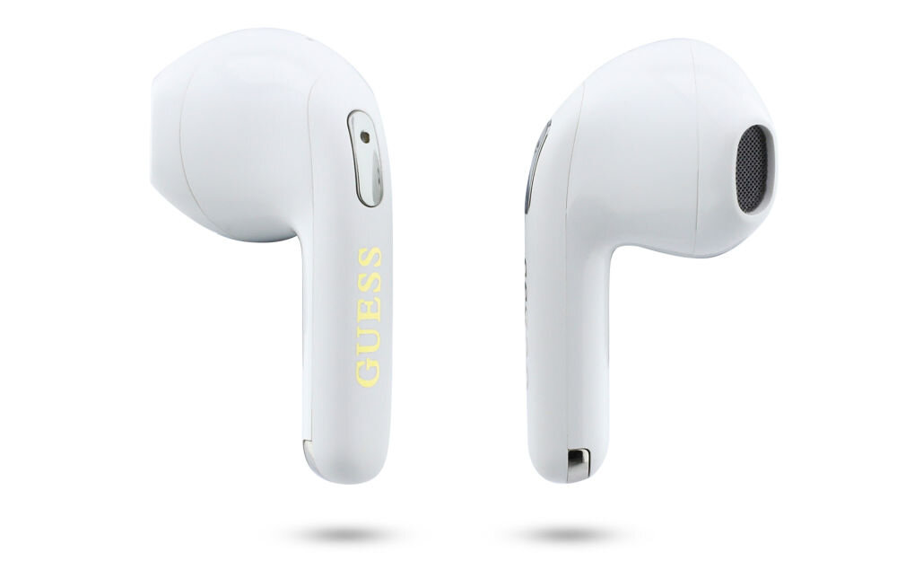 Słuchawki Guess Bluetooth 6 stabilne połączenie mikrofon pasmo 20-20000 Hz, słuchawki na białym tle